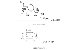 單糖分子的粒徑及其分布測試